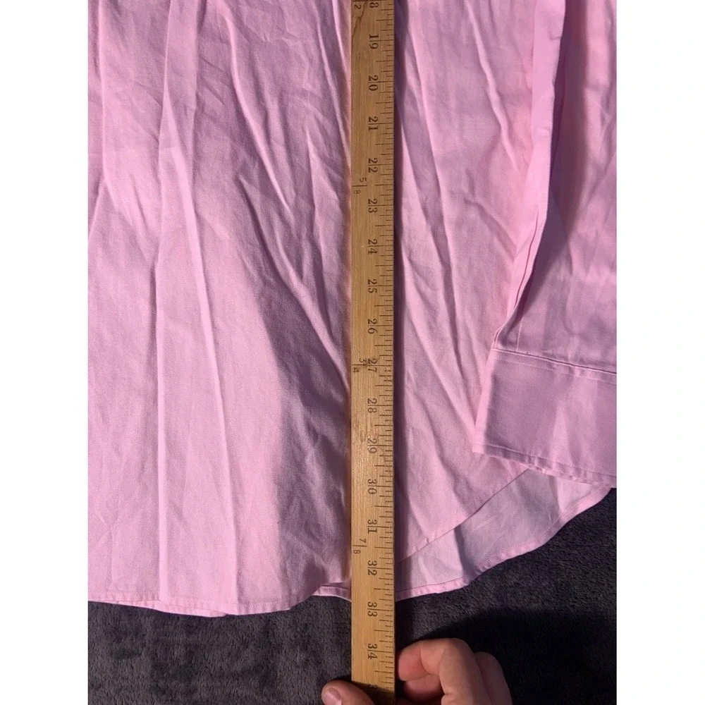 Polo Ralph Lauren Regent Classic Fit Dress Shirt Pink Cotton Men's 16.5 L